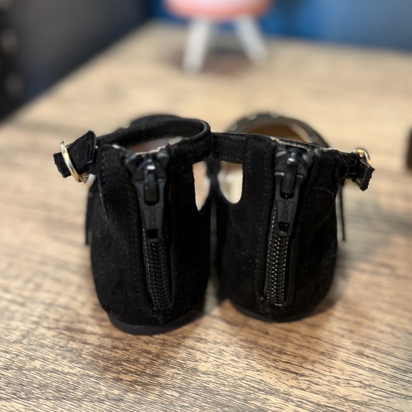 The Children's Place Toddler Girls Buckle Wrap Ballet Flats-Toddler Size 5 - Picture 7 of 8